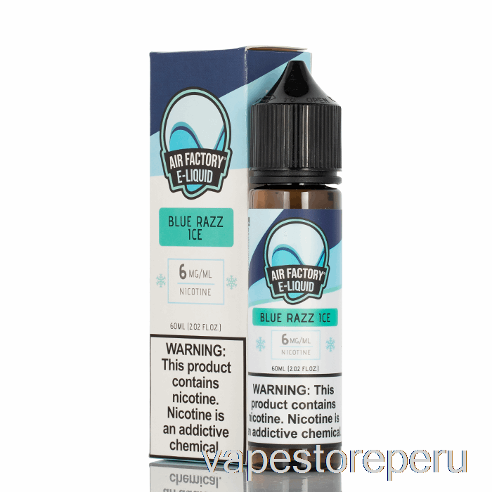 Vape Desechable Frost - Iced Blue Razz - Air Factory - 60ml 6mg